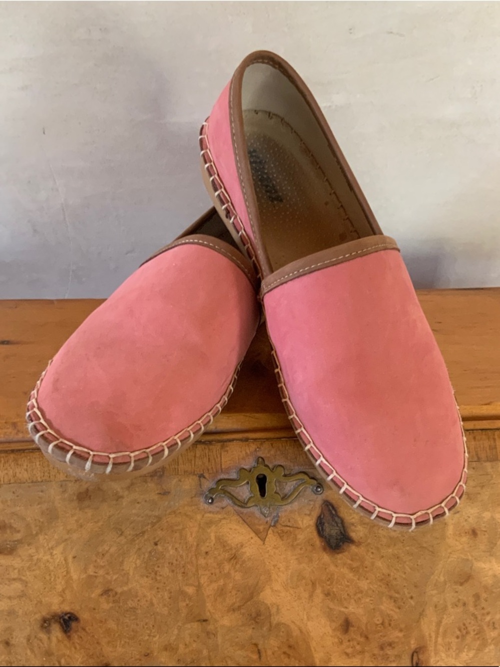 VIVANZ Rose Driving Moccasins 39M🌹